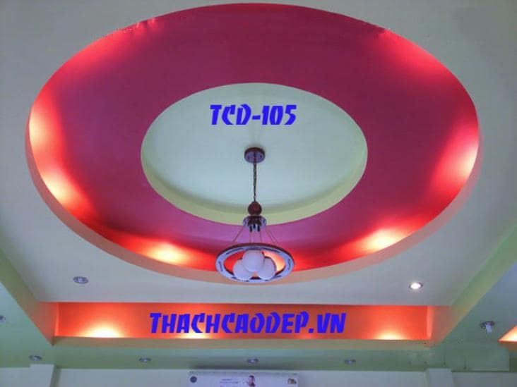 ThachCao1 MẪU TRẦN THẠCH CAO HIỆN ĐẠI TCD105
